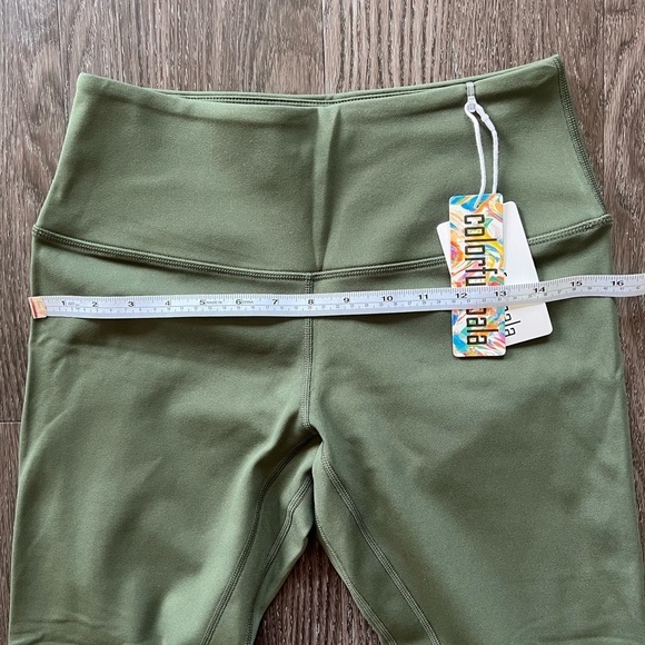 Colorfulkoala Women's High Waisted Legging - Olive Green - Medium - Picture 8 of 8